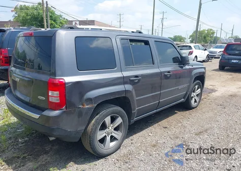 2017 Jeep Patriot High Altitude 4X4 from USA, damaged, VIN 1C4NJRFB7HD205349
